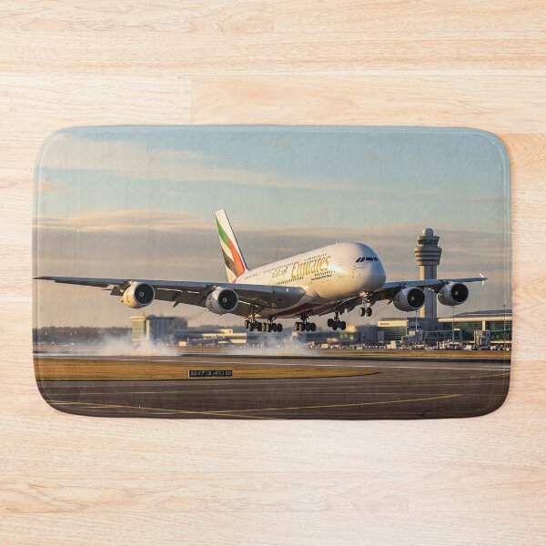 Item preview, Emirates Airbus A380 Graceful Landing designed and sold by Skyframe Aviation.