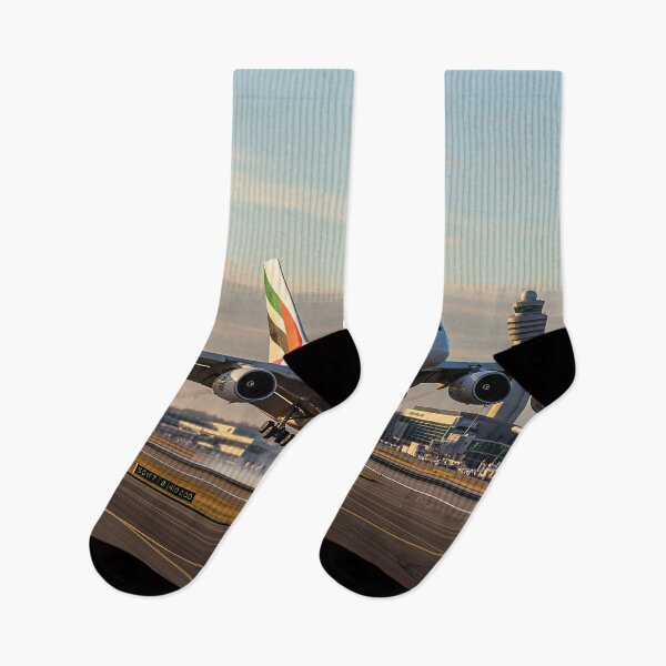 Item preview, Emirates Airbus A380 Graceful Landing designed and sold by Skyframe Aviation.