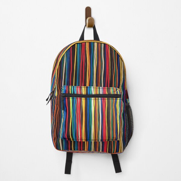 Item preview, Multicoloured abstract Stripes - Fine Lines designed and sold by DefintionArt.