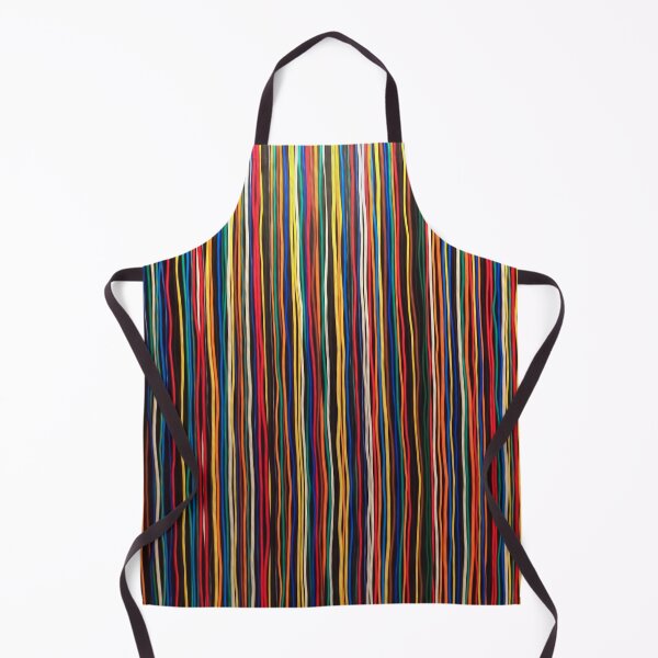 Item preview, Multicoloured abstract Stripes - Fine Lines designed and sold by DefintionArt.