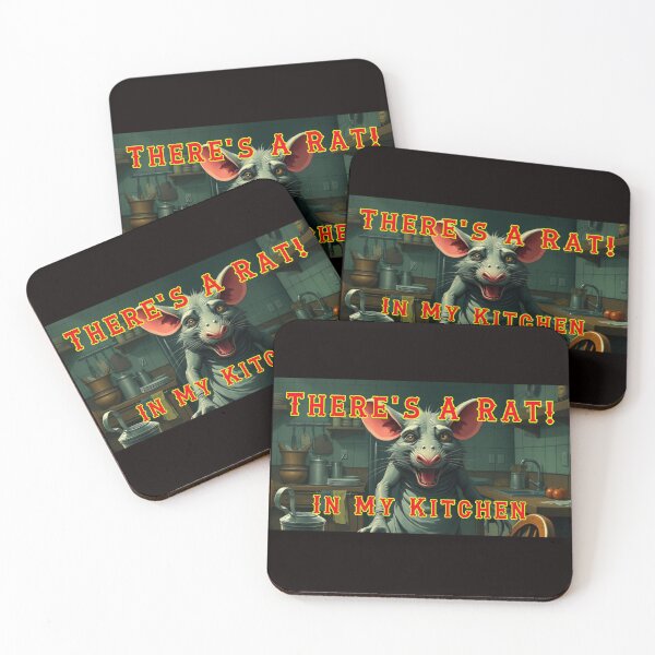 Item preview, Theres A Rat In My Kitchen designed and sold by AlienAlmanac.