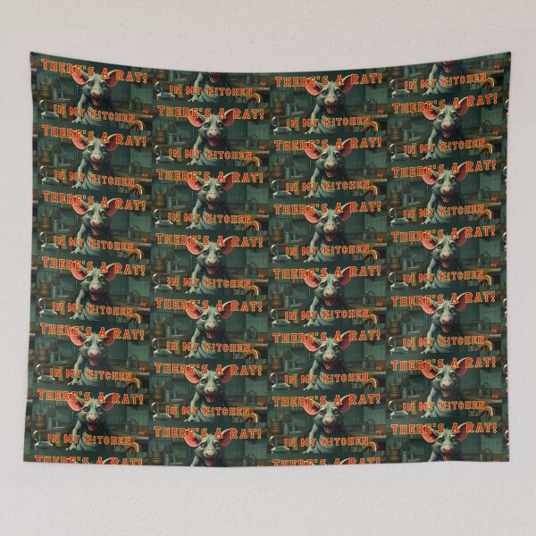 Item preview, Theres A Rat In My Kitchen designed and sold by AlienAlmanac.