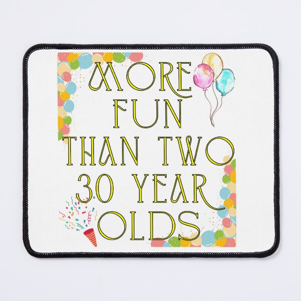 Item preview, More Fun Than Two 30-Year-Olds – Funny 60th Birthday Neon Art designed and sold by Lunaria Arts.