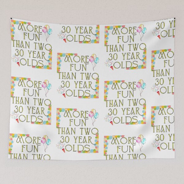 Item preview, More Fun Than Two 30-Year-Olds – Funny 60th Birthday Neon Art designed and sold by Lunaria Arts.