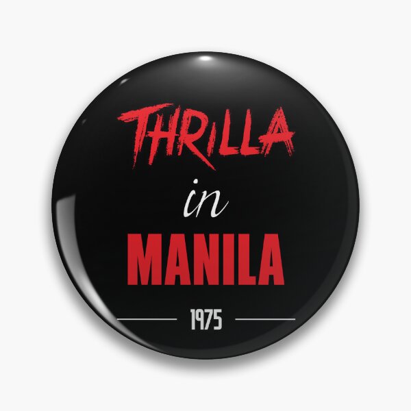 Item preview, Thrilla in Manila – Ali vs Frazier Boxing Tribute designed and sold by simpledarkwavewisdom.