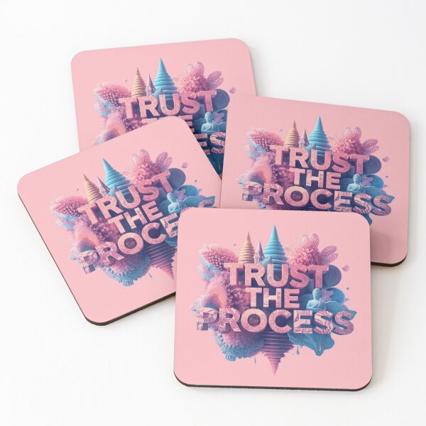 Item preview, Trust The Process - Zen Floral Art designed and sold by ZenPaths.