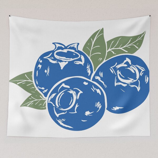 Item preview, Blueberries designed and sold by cozyshirtcorner.