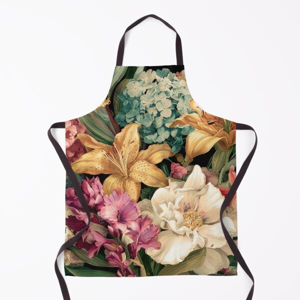 Item preview, Vibrant Vintage Floral Arrangement with Colorful Blooms designed and sold by Jirka Svetlik, Studio Illuvision.