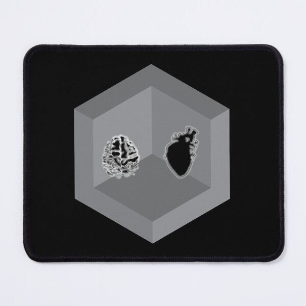 Item preview, Optical Illusion – Necker Cube Mind-Bending Design designed and sold by simpledarkwavewisdom.