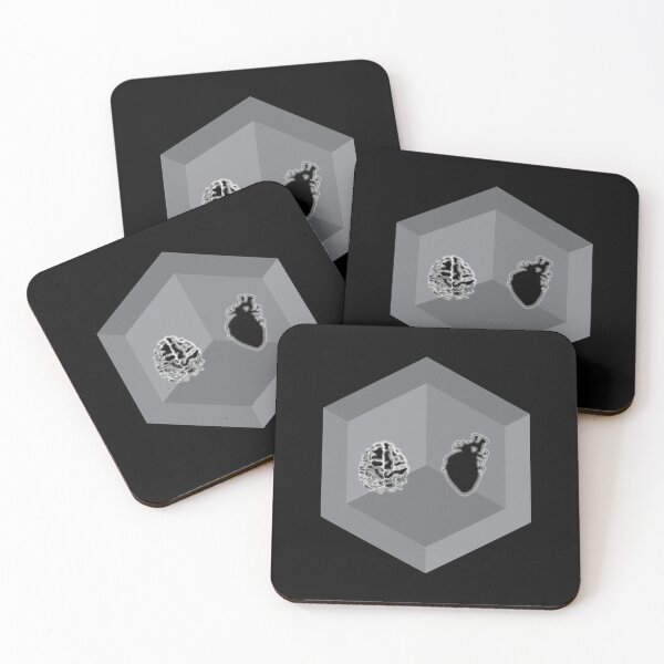 Item preview, Optical Illusion – Necker Cube Mind-Bending Design designed and sold by simpledarkwavewisdom.
