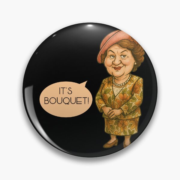 Item preview, Hyacinth Bucket (pronounced Bouquet) designed and sold by halibutgoatramb.