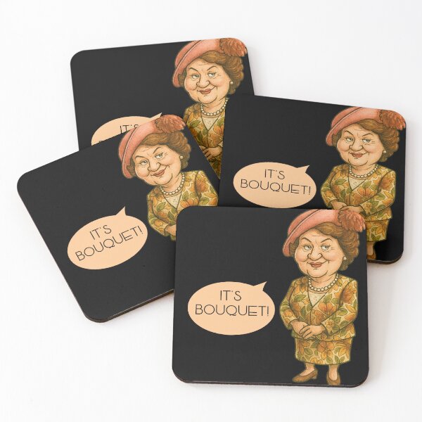 Item preview, Hyacinth Bucket (pronounced Bouquet) designed and sold by halibutgoatramb.