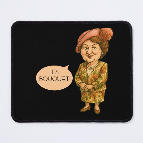 Item preview, Hyacinth Bucket (pronounced Bouquet) designed and sold by halibutgoatramb.