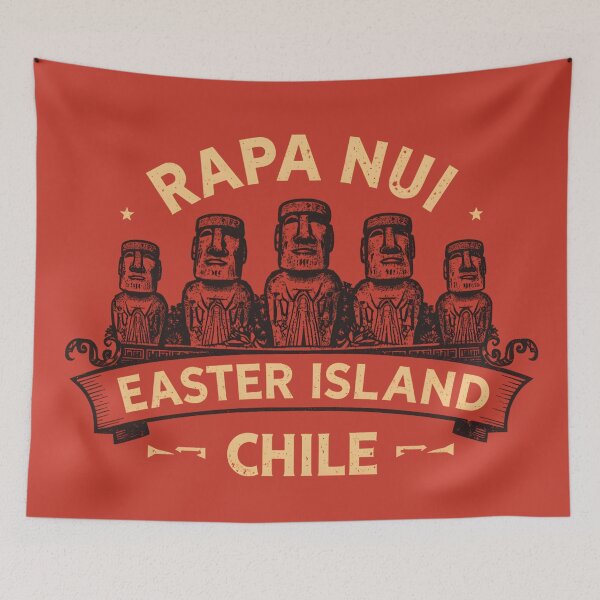 Item preview, Rapa Nui National Park - Chile - Easter Island  designed and sold by GoodOldVintage.