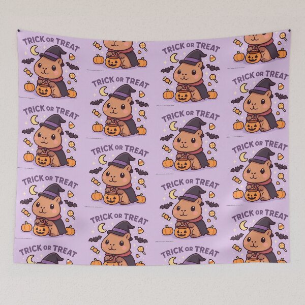 Item preview, Cutest Halloween Capybara Ever – Trick or Treat designed and sold by KMChronicles.