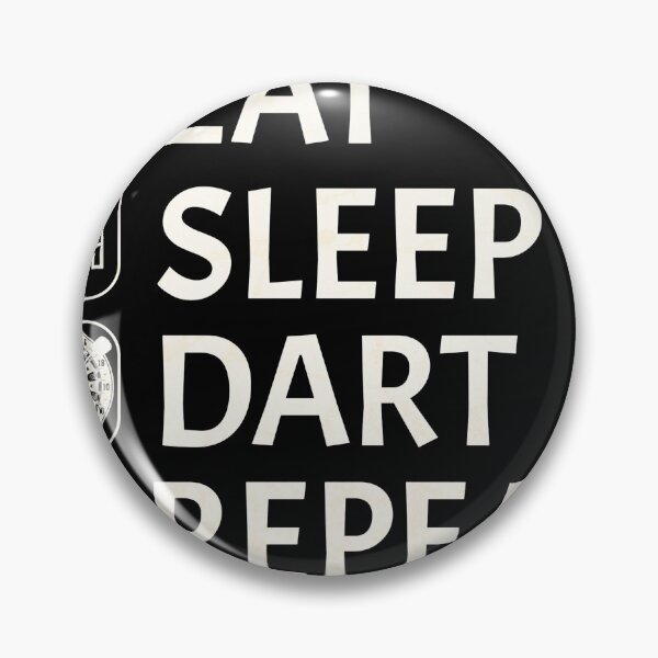 Item preview, Eat Sleep Dart Repeat designed and sold by TheØche.