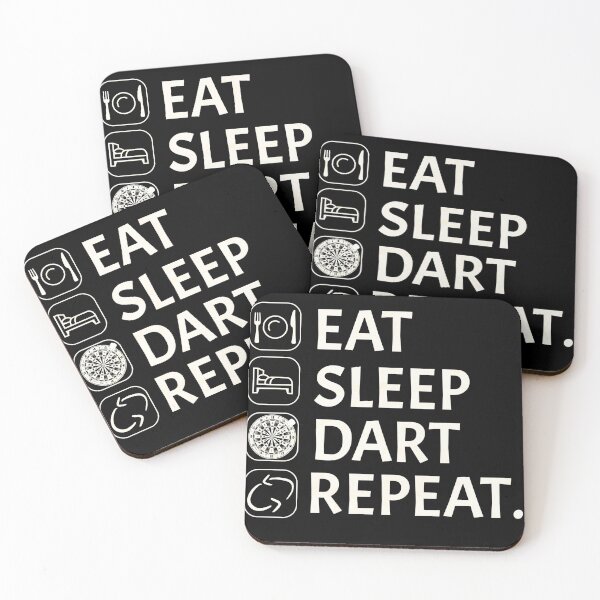 Artikelvorschau, Eat Sleep Dart Repeat entworfen und verkauft von TheØche.