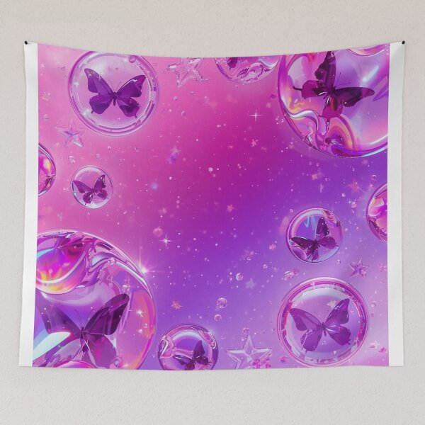 Item preview, Y2K Holographic Dream - Retro Futuristic Chrome Pattern designed and sold by Esterlane.