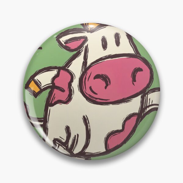 Item preview, Moo-ving Goal: Soccer Cow in Mid-Air Action designed and sold by ForeverPrintsOK.