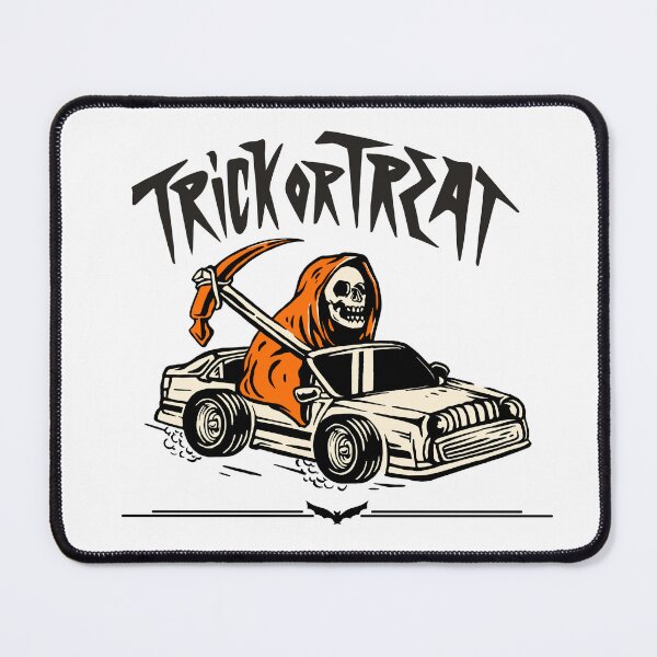 Item preview, Trick or Treat Halloween | Grim Reaper Driving | Funny Halloween Car T-Shirt | designed and sold by VeLuna64.