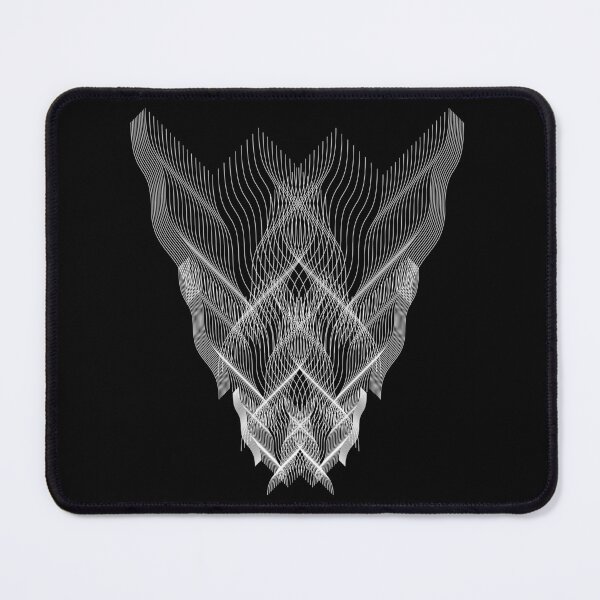 Item preview, Minimalist Insect Line Art – Elegant White on Dark Design designed and sold by simpledarkwavewisdom.