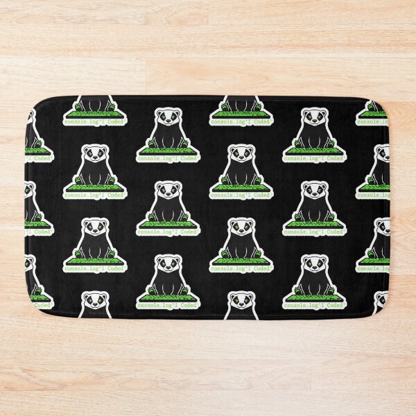 Item preview, Honey Badger I Coded Funny Programmer Developer Coding Console Log Meme Sticker Gift designed and sold by bvdesignart.