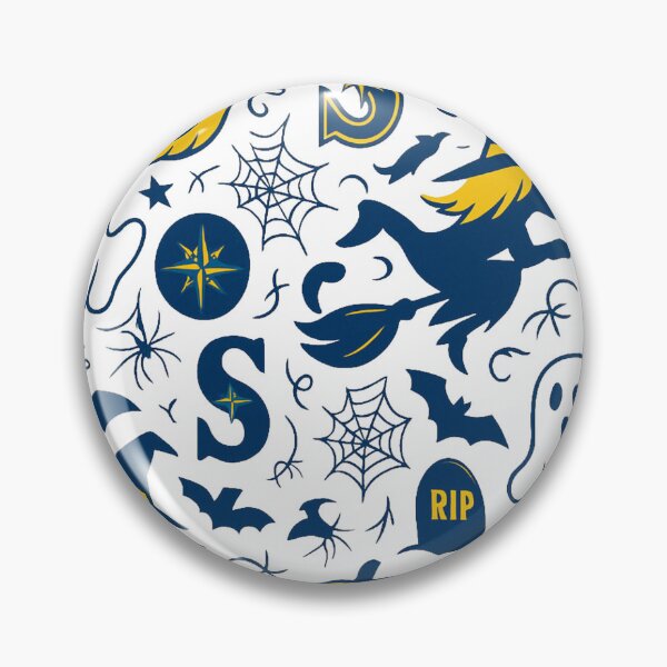 Item preview, Seattle Mariners Inspired Modern Halloween All-Over Print  designed and sold by getpressedshirt.