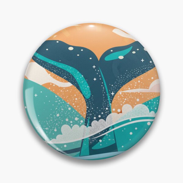 Item preview, Whale Tail Sunset Ocean Deep Sea Illustration shirts designed and sold by anandsiva2703.