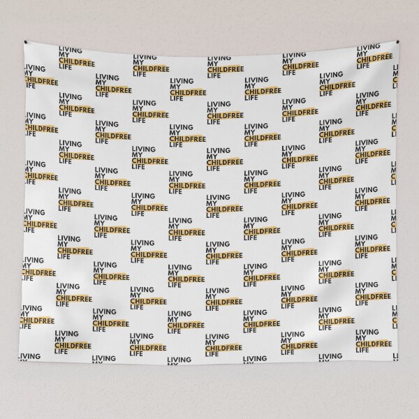 Item preview, Living My Childfree Life | Childfree | Antinatalist designed and sold by boldstuffshop.