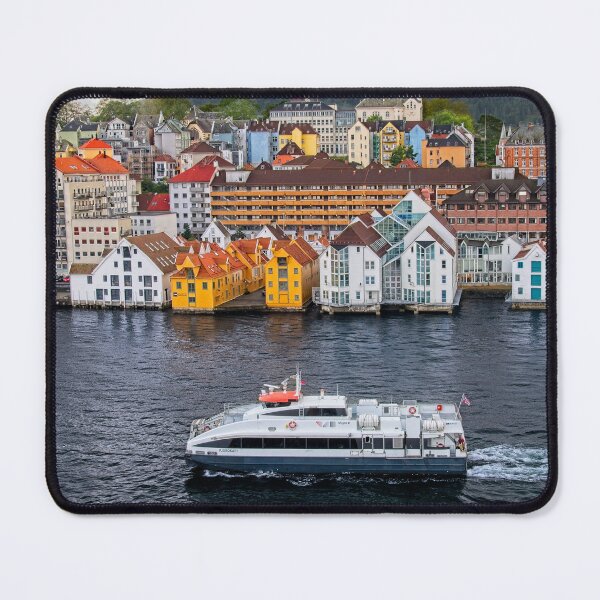 Item preview, Cityscape of Colourful Bergen Waterfront Norway designed and sold by Martyn R Arnold Fine Art Nature & Landscape Photography.