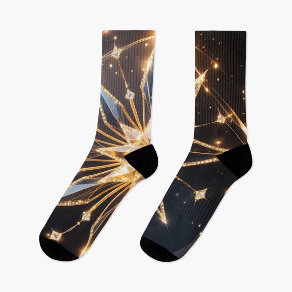 Item preview, Celestial Radiance – Golden Starburst Glow designed and sold by LaLi-Designs.