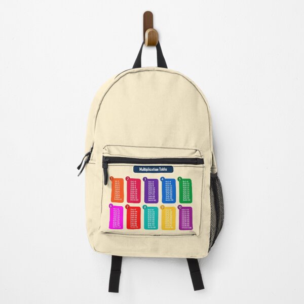 Item preview, Colorful Rainbow Multiplication Table – Fun Math Learning Chart Design designed and sold by EmeraldeaArt.