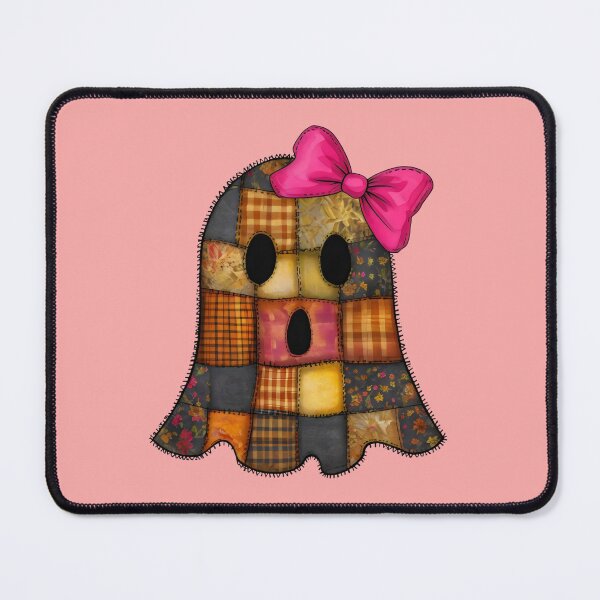 Item preview, Coquette Ghost With Pink Coquette Bow designed and sold by DemureArtsy.