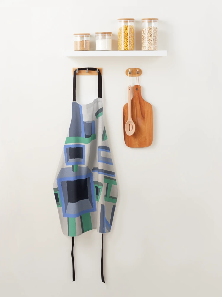 Thumbnail 4 of 6, Apron, Abstract Syntax designed and sold by MyRachna.