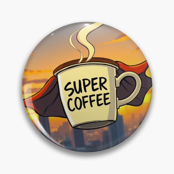 Item preview, Coffee Is My Superpower designed and sold by CTM ArtStudio.
