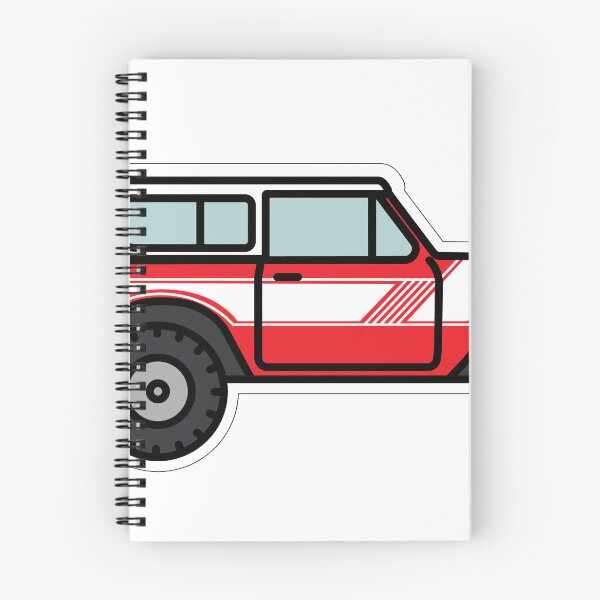 Item preview, Scout II - Red with White Rally Stripe designed and sold by Jsanch20.