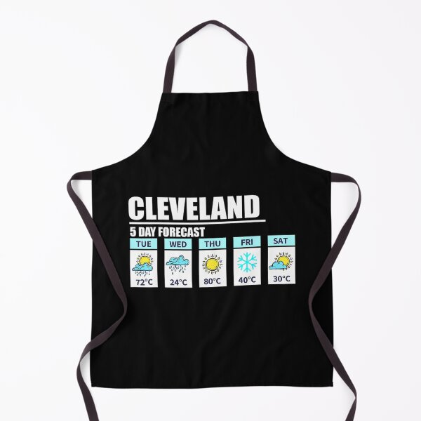 Artikelvorschau, Cleveland – 5-Tage-Vorhersage Lustiges Wetter entworfen und verkauft von ruonistundexo.