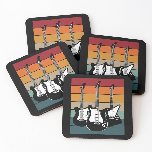 Item preview, Guitar Vintage Retro Guitars Guitarist Player Musician 	 		 designed and sold by krtezivengarh.