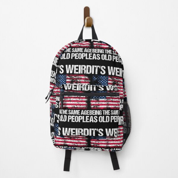 Item preview, It's Weird Being The Same Age As Old People Funny Retro 2 designed and sold by bejtiwiemert.