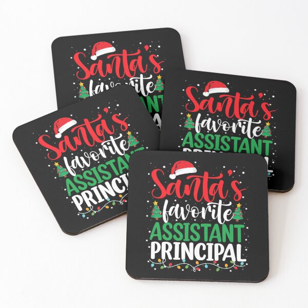 Item preview, Santa's Favorite Assistant Principal Christmas Santa Hat 		 designed and sold by onutachaikal.