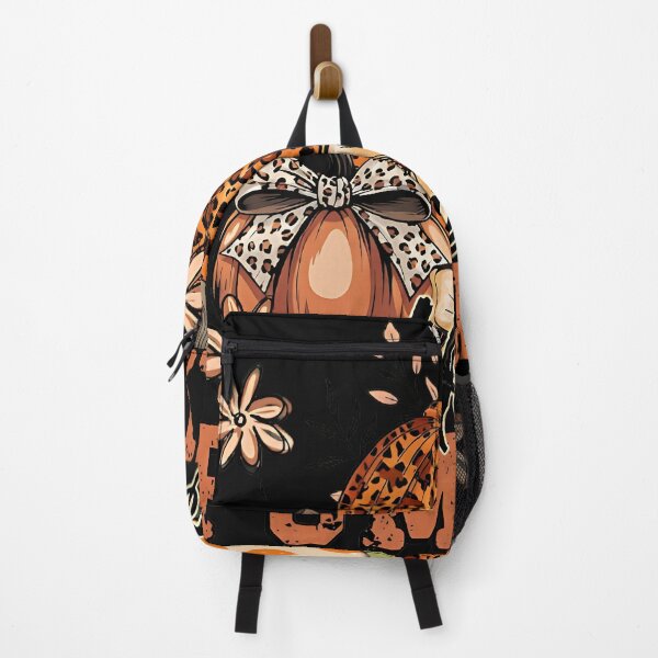 Item preview, Hello Pumpkin – Cute Leopard Print Fall Pumpkin with Flowers Design designed and sold by LodersS.