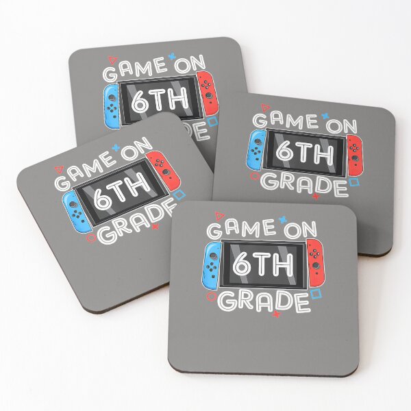 Item preview, GAMER-BACK-TO-SCHOOL-FUNNY-GAME-ON-6TH-GRADE-T-SHIRT designed and sold by OrionFrost.