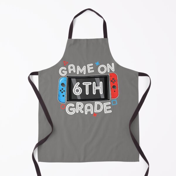 Item preview, GAMER-BACK-TO-SCHOOL-FUNNY-GAME-ON-6TH-GRADE-T-SHIRT designed and sold by OrionFrost.