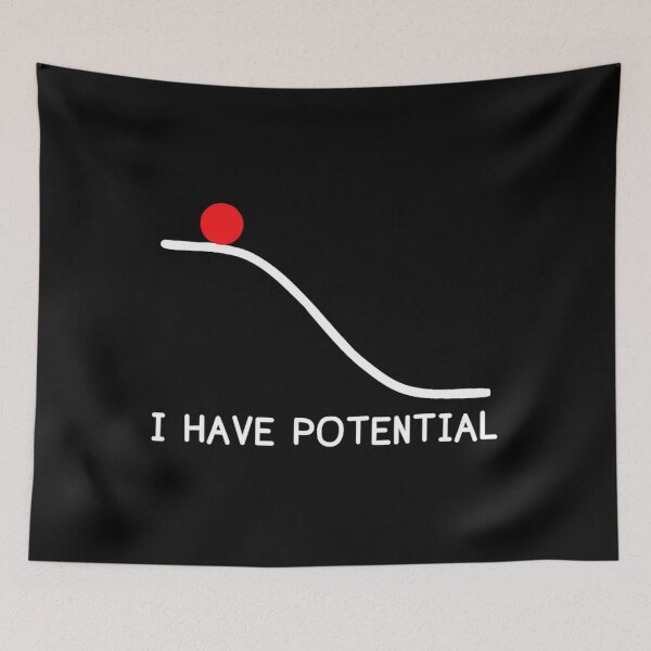 Item preview, Physics I Have Potential Energy Funny 		 designed and sold by beeseozye.