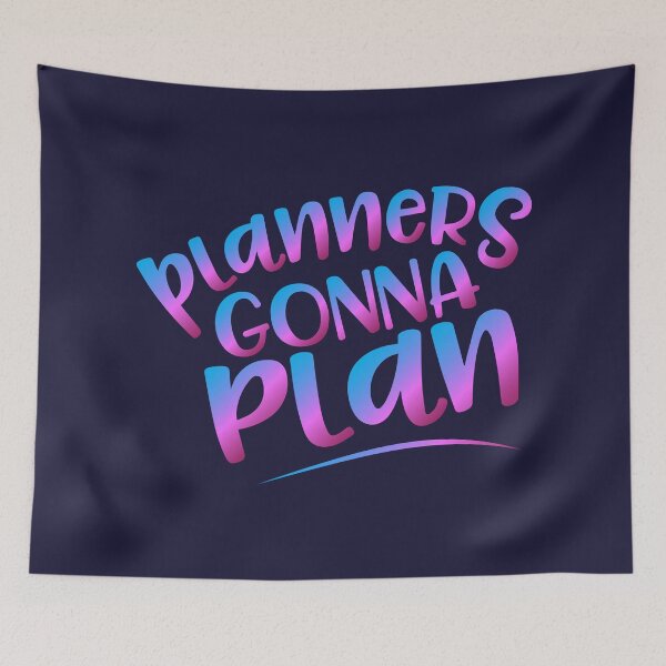 Item preview, Planners Gonna Plan designed and sold by MiniStudio.