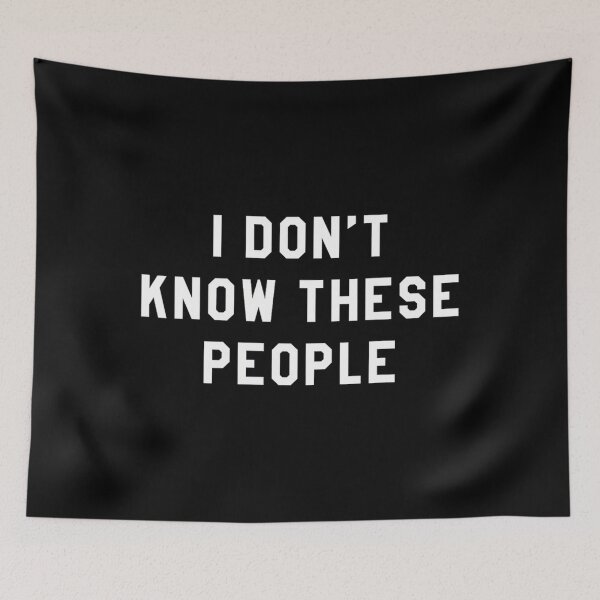Item preview, I Don't Know These People 	 Family Trip Tee	 designed and sold by forniogabiiys.