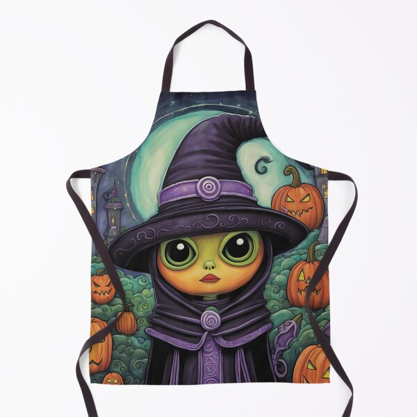Item preview, Alien dressed as a Witch for Halloween designed and sold by Colin Bentham.