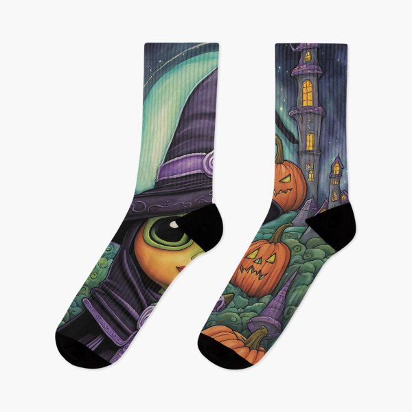 Item preview, Alien dressed as a Witch for Halloween designed and sold by Colin Bentham.