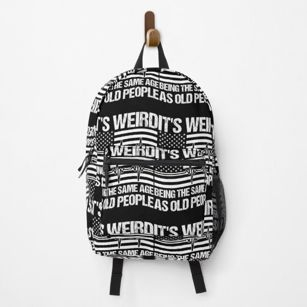 Item preview, It's Weird Being The Same Age As Old People Funny Retro 3 designed and sold by bejtiwiemert.