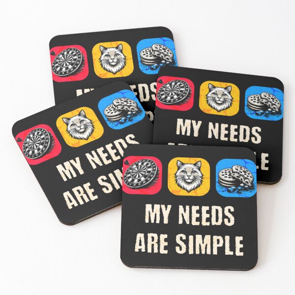Item preview, My Needs Are Simple designed and sold by TheØche.